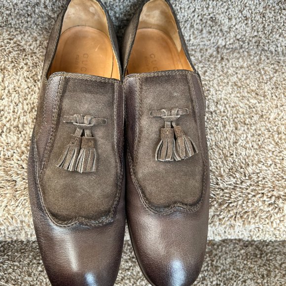 Gucci Men\'s Brown Tassel Loafers . main image 14